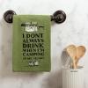 image:imagePrimitives by Kathy I Dont Always Drink When Im Camping Oh Wait Yes I Do Kitchen Towel