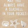 image:imagePrimitives by Kathy Kitchen Towel  A Seashell in Your Pocket