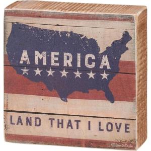 image:imagePrimitives by Kathy Block SignAmerica Red White Blue