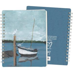 image:imagePrimitives by Kathy Boat Spiral Notebook
