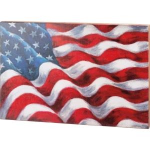 image:imagePrimitives by Kathy Box SignFlag Red White Blue