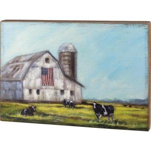 image:imagePrimitives by Kathy Farm and Flag Home Dcor Sign