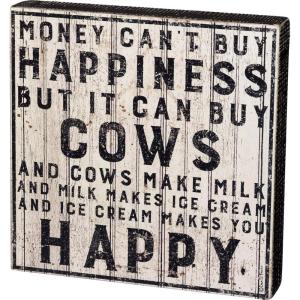 image:imagePrimitives by Kathy Farmhouse Style Box Sign Buy Cows