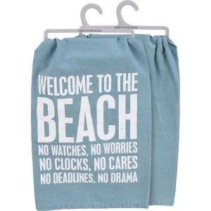 image:imagePrimitives by Kathy Kitchen Towel  Welcome to The Beach