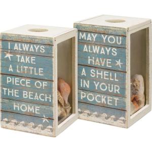 image:imagePrimitives by Kathy May You Always Have A Shell In Your Pocket I Always Take A Little Piece Of The Beach Home Home Dcor Shell Holder