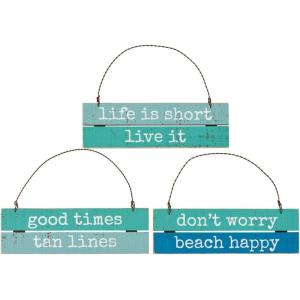 image:imagePrimitives by Kathy Tan Lines Slat Ornament Set