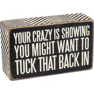 image:imagePrimitives by Kathy Word Box Sign Tuck in Crazy 28605