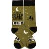 image:imagePrimitives by Kathy 112638 I Like To Sleep Around Socks Muticolor
