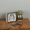 image:imagePrimitives by Kathy 22654 Square Box Sign 4Inch Greatest Dad