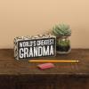 image:imagePrimitives by Kathy Classic Box Sign A GrandmotherWorlds Greatest Grandma