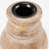 image:imagePrimitives by Kathy Distressed Blue Candle HolderGold Fleck
