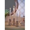 image:imagePrimitives by Kathy Distressed Blue Candle HolderGold Fleck