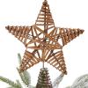 image:imagePrimitives by Kathy Natural Star Decorative Boho Style Tree Topper