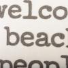 image:imagePrimitives by Kathy PillowWelcome Beach People Gray Cream Jute Flange