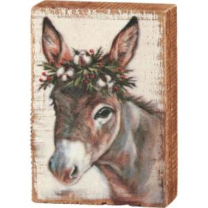 image:imageMerry Donkey Block Sign