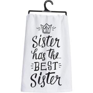 image:imagePrimitives by Kathy 33840 LOL Made You Smile Dish Towel 28 x 28 A Sisters WorthDish Towel