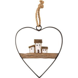 image:imagePrimitives by Kathy Beach Heart Decorative Ornament