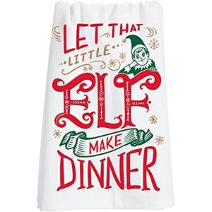 image:imagePrimitives by Kathy Christmas LOL Kitchen Towel Tea Little Elf