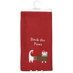 image:imagePrimitives by Kathy Deck The Paws Kitchen Towel