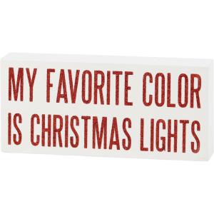 image:imagePrimitives by Kathy Favorite Color Block Sign