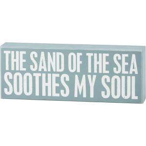 image:imagePrimitives by Kathy Home Dcor Sand Of The Sea Box Sign