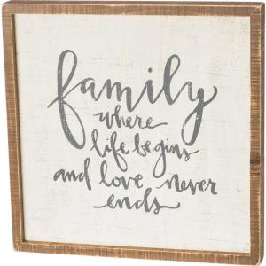 image:imagePrimitives by Kathy Inset Box Sign Family