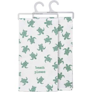 image:imagePrimitives by Kathy Kitchen Towel  Beach Please