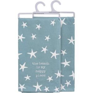 image:imagePrimitives by Kathy Kitchen Towel  The Beach is My Happy Place