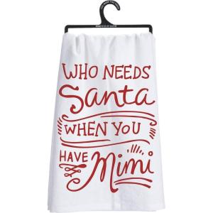 image:imagePrimitives by Kathy LOL Made You Smile Dish Towel 28 x 28 Have Mimi