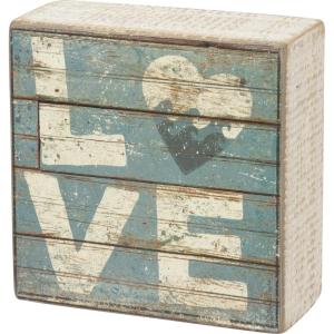 image:imagePrimitives by Kathy Love  Aqua Marine Mini Beach Plankboard Home Dcor Signwood paperBlueWhite