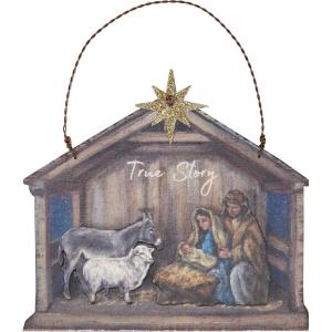 image:imagePrimitives by Kathy Nativity Ornament
