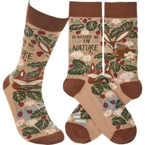 image:imagePrimitives by Kathy Socks  Rather Be In Nature One Size Unisex LOL Collection
