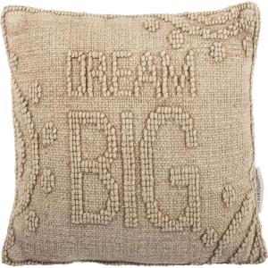 image:imagePrimitives by Kathy Vintage Flour Sack Style Best Things Throw Pillow 25 x 15InchDream Big Cream