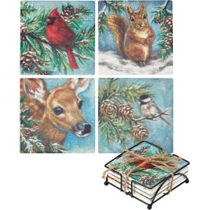 image:imagePrimitives by Kathy Winter Family Coaster Set