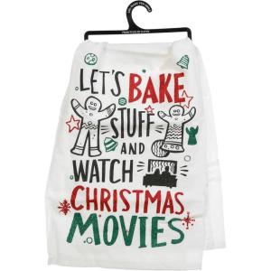 image:imagePrimitives by Kathy Winter Holiday Dish Towel Christmas Movies
