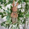 image:imagePrimitives by Kathy Egg Basket Bunny Ornament