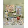 image:imagePrimitives by Kathy Goose Folk Art Spring Kitchen Towel Dish Towel Absorbent Terrycloth Back Layer Coordinates with Other Towels Decor in Our Easter amp Spring Collection