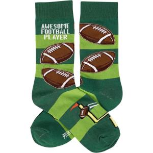 image:imagePrimitives by Kathy Awesome Football Player Novelty Socks One Size Unisex LOL Collection