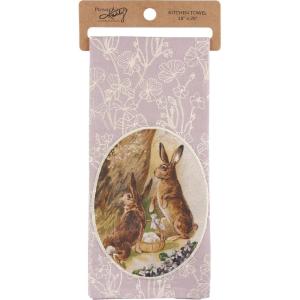 image:imagePrimitives by Kathy Bunnies in Outdoor Scene Kitchen Towel