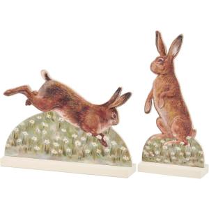image:imagePrimitives by Kathy Bunny Figure Stand Up Set of 2