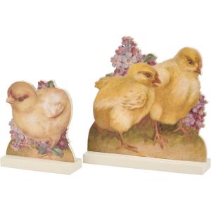 image:imagePrimitives by Kathy Chick Figure Stand Up Set of 2