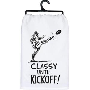 image:imagePrimitives by Kathy Classy Until Kickoff Decorative Kitchen Towel