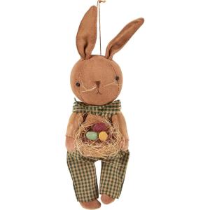 image:imagePrimitives by Kathy Egg Basket Bunny Ornament