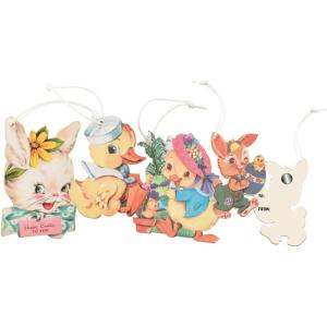 image:imagePrimitives by Kathy Happy Easter to You Decorative Ornament Set