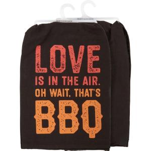 image:imagePrimitives by Kathy Love is in The Air Oh Wait Thats BBQ Decorative Kitchen Towel