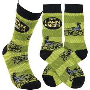 image:imagePrimitives by Kathy Novelty Socks  The Lawn Ranger One Size Unisex LOL Collection