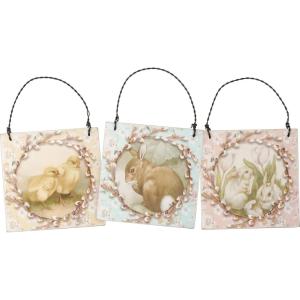 image:imagePrimitives by Kathy Vintage Animal Designs Decorative Ornament Set