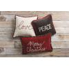 image:imagePrimitives by Kathy Rustic Merry Christmas Throw PillowVelvet Merry Christmas
