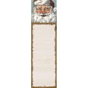 image:imagePrimitives By Kathy Christmas Theme Santa Decorative List Pad
