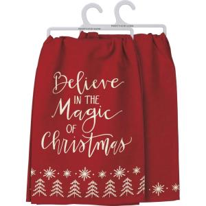 image:imagePrimitives by Kathy Decorative Kitchen Towel  Believe in The Magic